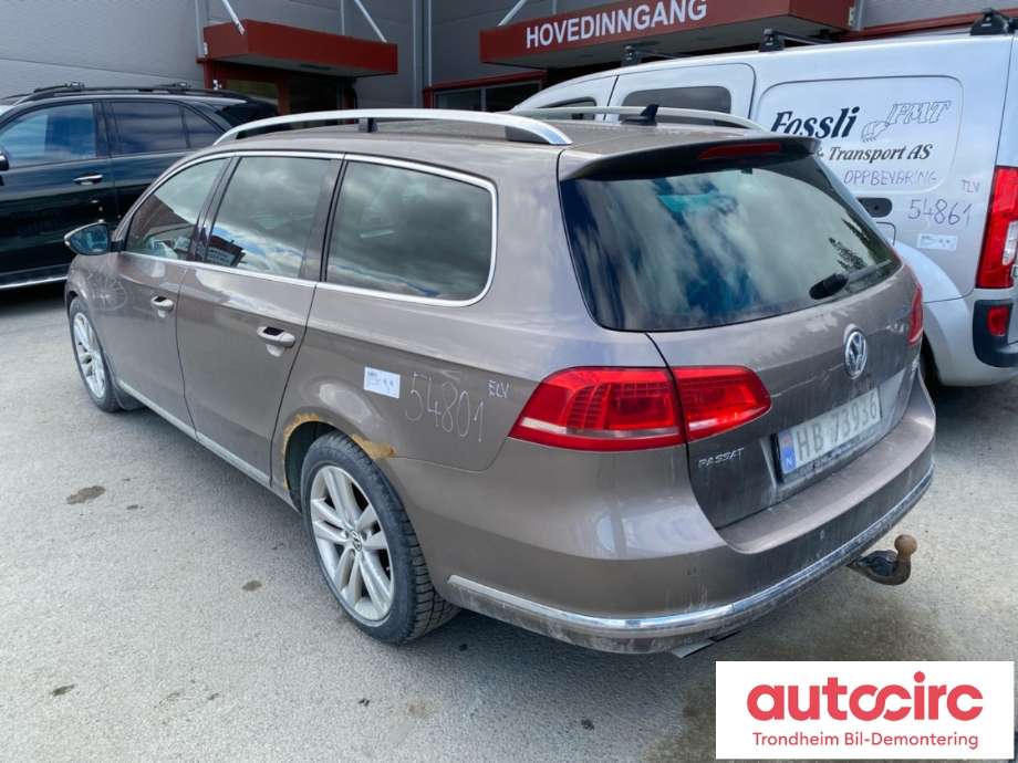 VW Passat 2011-2015 (B7) (B7), Motorkode: CFFB, Girkassekode: NFV