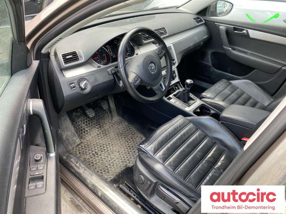 VW Passat 2011-2015 (B7) (B7), Motorkode: CFFB, Girkassekode: NFV