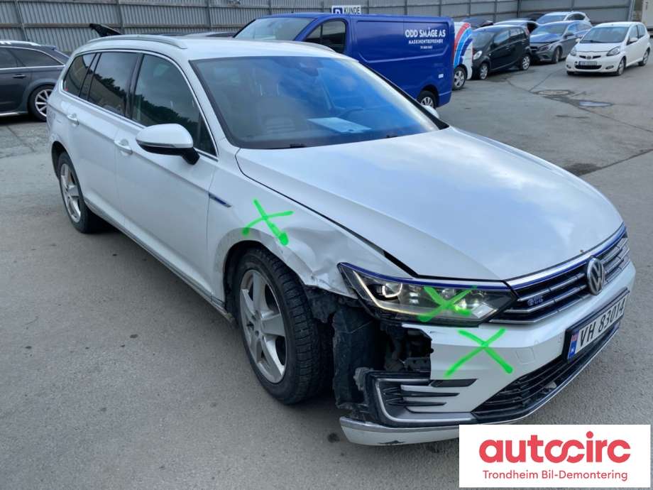 VW Passat 2015-2019 (Fase 1) (B8) (B8), Motorkode: CUKC, Girkassekode: RXG
