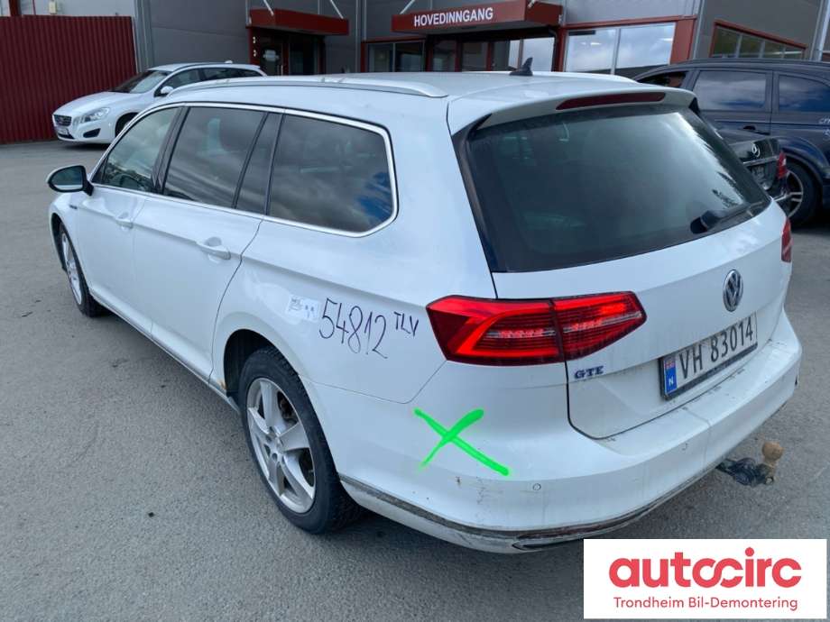 VW Passat 2015-2019 (Fase 1) (B8) (B8), Motorkode: CUKC, Girkassekode: RXG