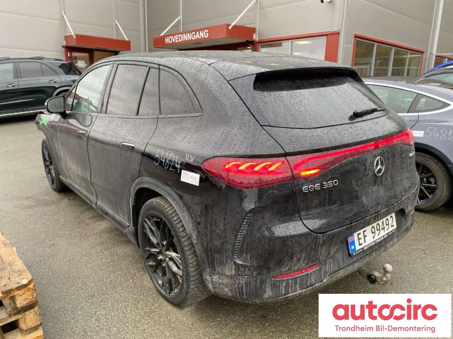 Mercedes EQE 2022-->> delebil , Motorkode: EM0030, Girkassekode: TRINNLØS