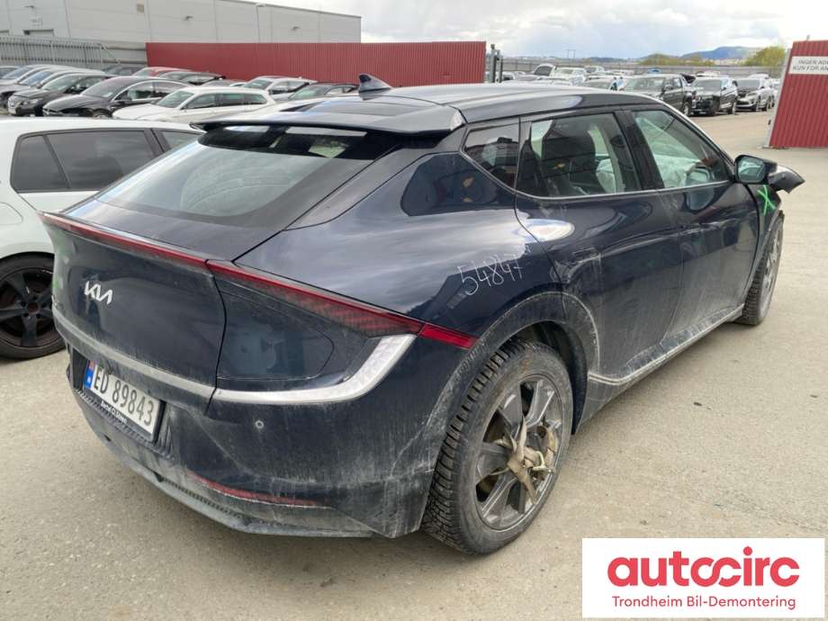 Kia EV6 2021-->> delebil , Motorkode: EM17, Girkassekode: TRINNLØS