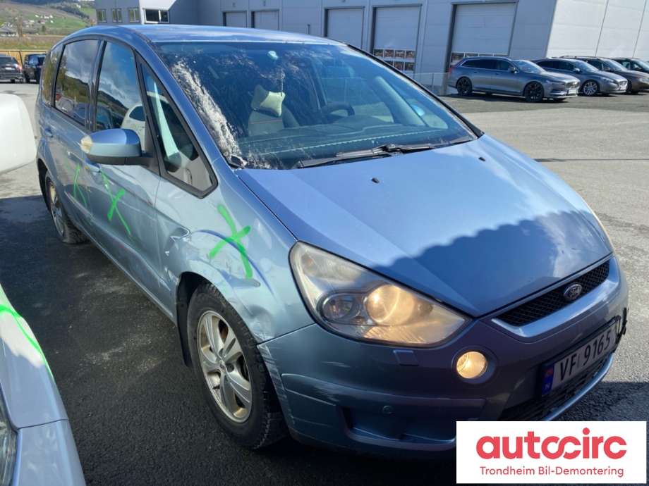 Ford S-Max 2006-2010 (Type I, Fase 1) , Motorkode: QYWA, Girkassekode: 7G9R7002XB