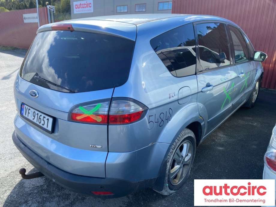 Ford S-Max 2006-2010 (Type I, Fase 1) , Motorkode: QYWA, Girkassekode: 7G9R7002XB