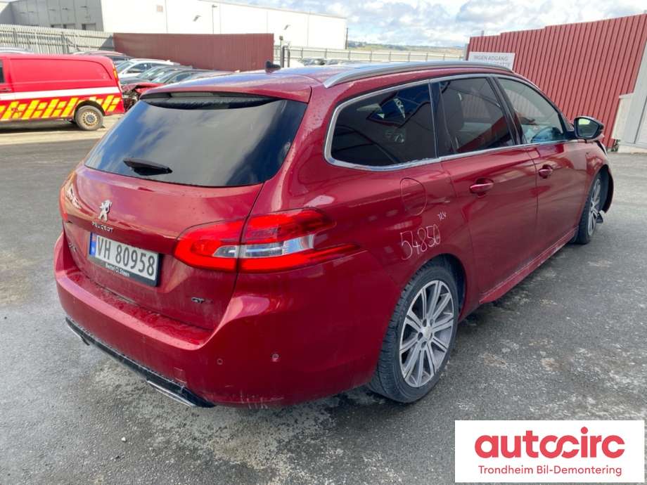 Peugeot 308 2013-2021 (Type II) , Motorkode: AH01, Girkassekode: 9810375780