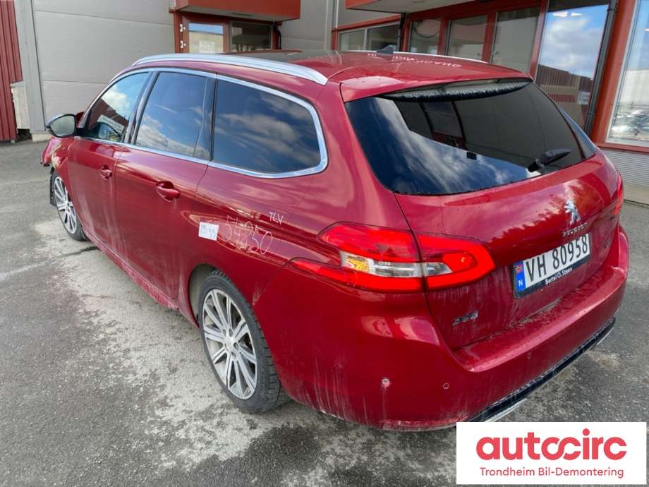 Peugeot 308 2013-2021 (Type II) , Motorkode: AH01, Girkassekode: 9810375780