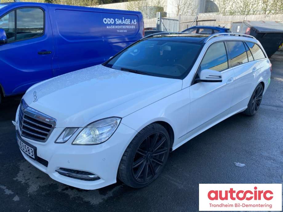 Mercedes E-Klasse, 2009-2013 (W212, Fase 1) (W212) delebil , Motorkode: 651925, Girkassekode: 722996