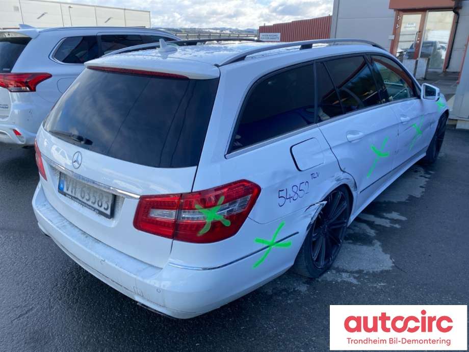 Mercedes E-Klasse 2009-2013 (Fase 1) (W212) delebil , Motorkode: 651925, Girkassekode: 722996
