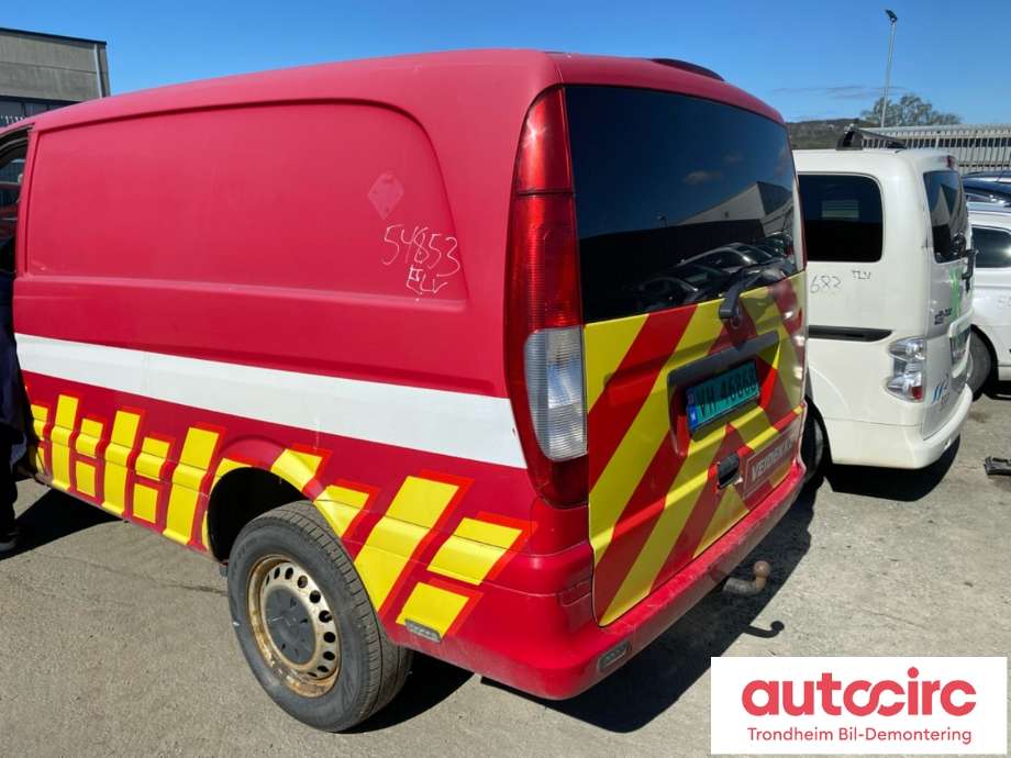 Mercedes Vito/Viano, 2010-2014 (W639, Fase 2) (W639) delebil , Motorkode: 651.940, Girkassekode: 722.686