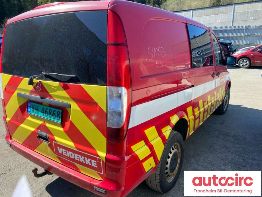 Mercedes Vito/Viano 2010-2014 (Fase 2) (W639) (W639), Motorkode: 651.940, Girkassekode: 722.686