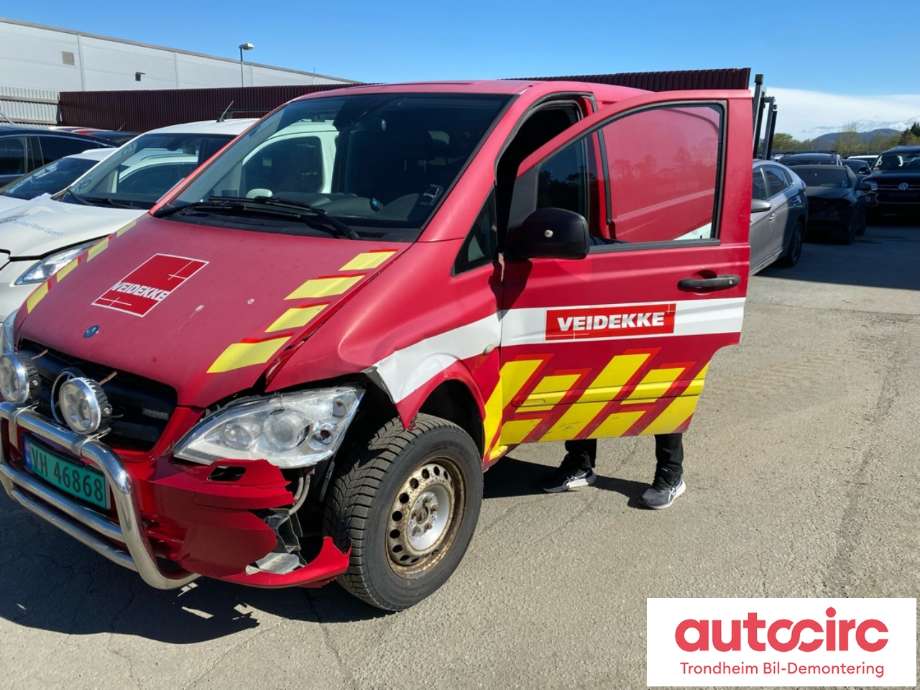 Mercedes Vito/Viano 2010-2014 (Fase 2) (W639) (W639), Motorkode: 651.940, Girkassekode: 722.686