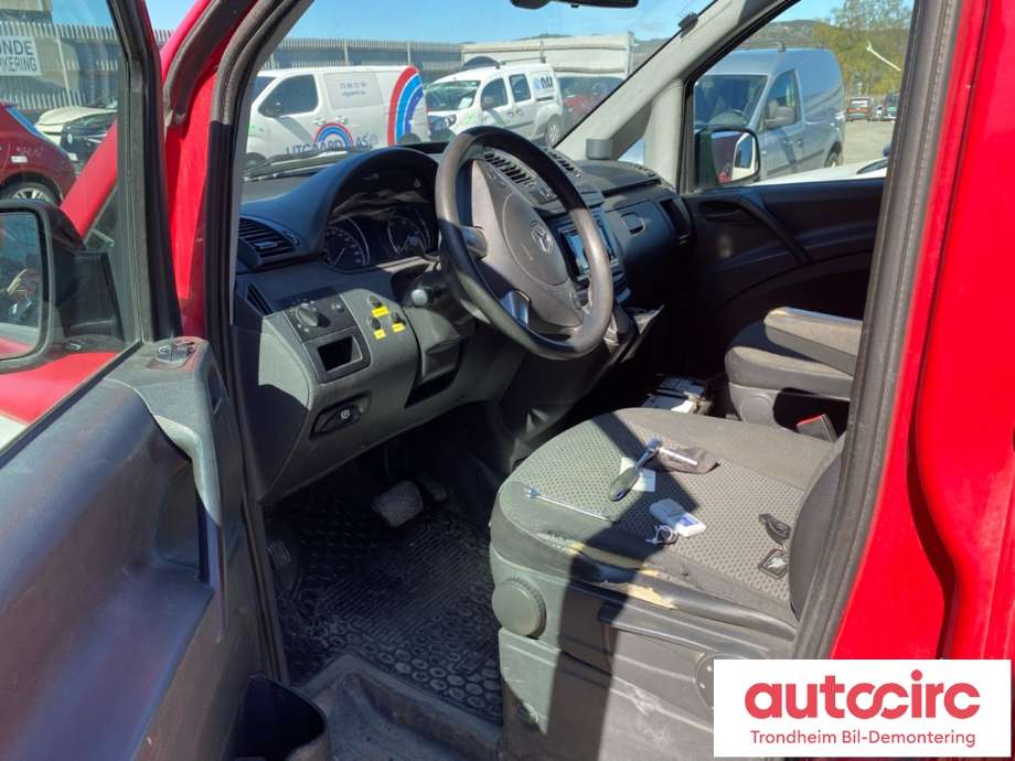 Mercedes Vito/Viano 2010-2014 (Fase 2) (W639) (W639), Motorkode: 651.940, Girkassekode: 722.686