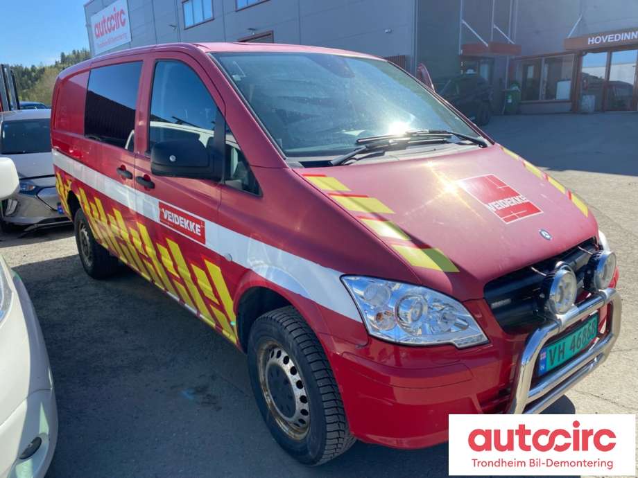 Mercedes Vito/Viano 2010-2014 (Fase 2) (W639) (W639), Motorkode: 651.940, Girkassekode: 722.686