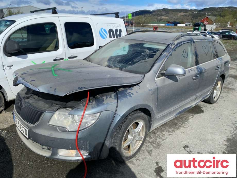 Škoda Superb 2008-2015 (Type II) , Motorkode: CFGB, Girkassekode: KXY