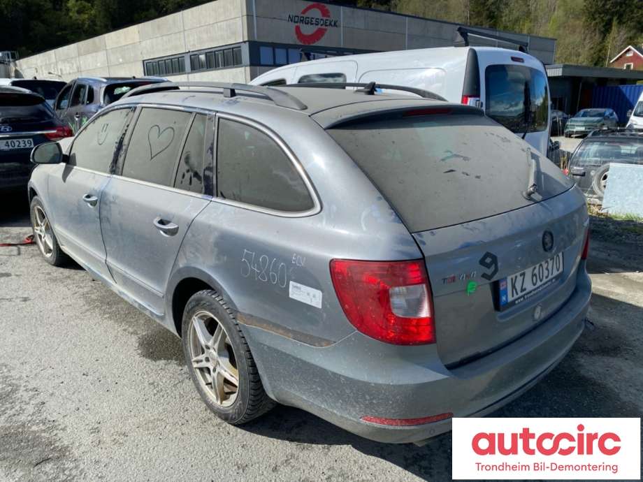 Škoda Superb 2008-2015 (Type II) , Motorkode: CFGB, Girkassekode: KXY