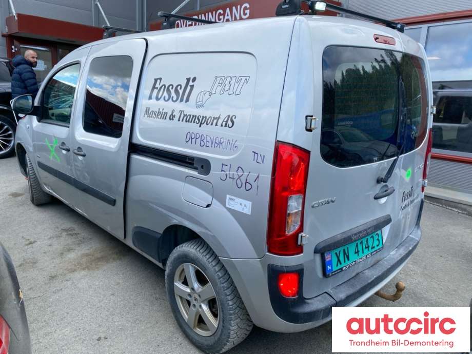 Mercedes Citan 2012-2021 (W415) (W415), Motorkode: 607951, Girkassekode: 700710