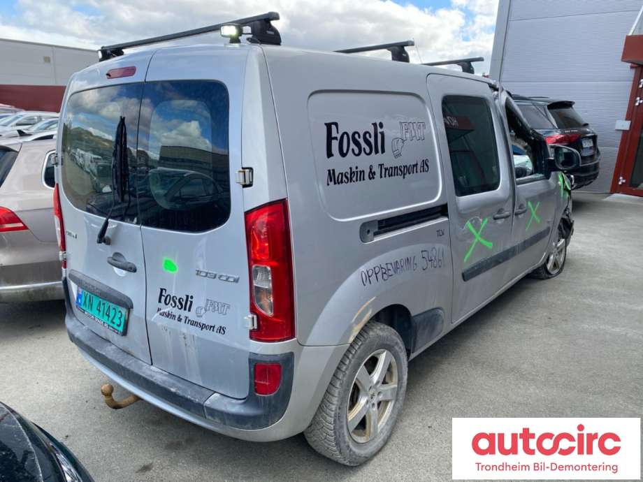 Mercedes Citan 2012-2021 (W415) (W415), Motorkode: 607951, Girkassekode: 700710