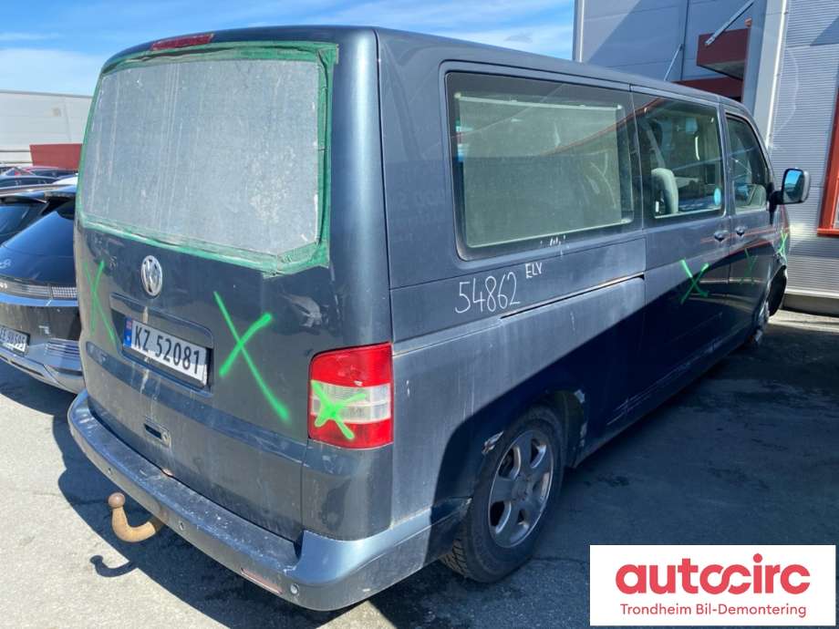 VW Transporter / Caravelle 2003-2009 (Fase 1) (T5) (T5), Motorkode: AXE, Girkassekode: HNC