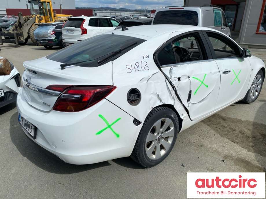 Opel Insignia A 2014-2017 , Motorkode: LHV, Girkassekode: MYJ