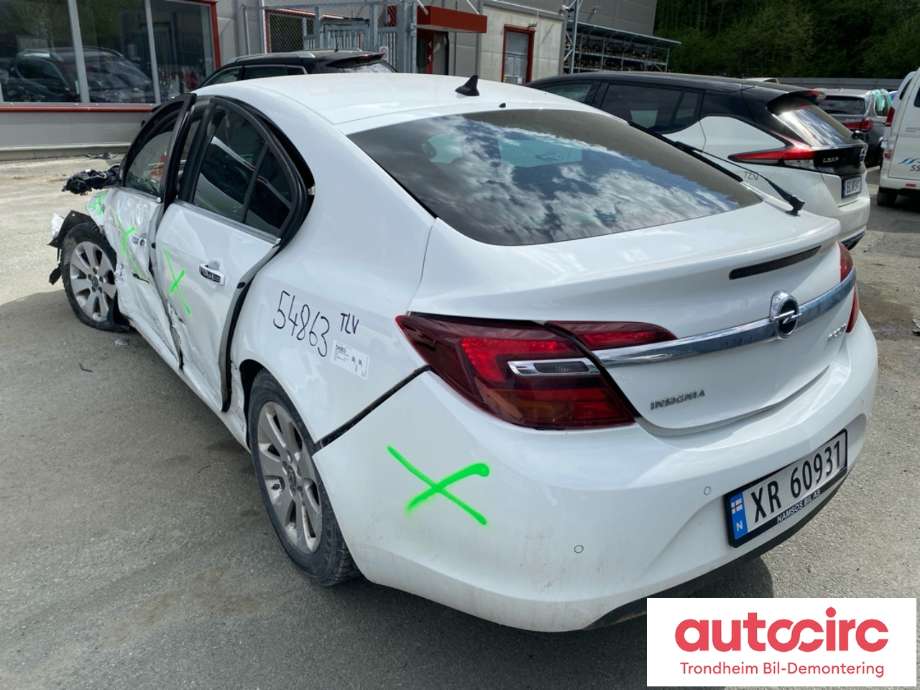 Opel Insignia A 2014-2017 , Motorkode: LHV, Girkassekode: MYJ