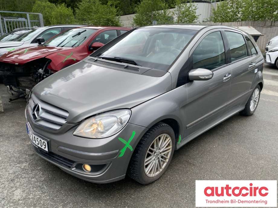 Mercedes B-Klasse 2005-2008 (Fase 1) (W245) (W245), Motorkode: 266920, Girkassekode: 716523
