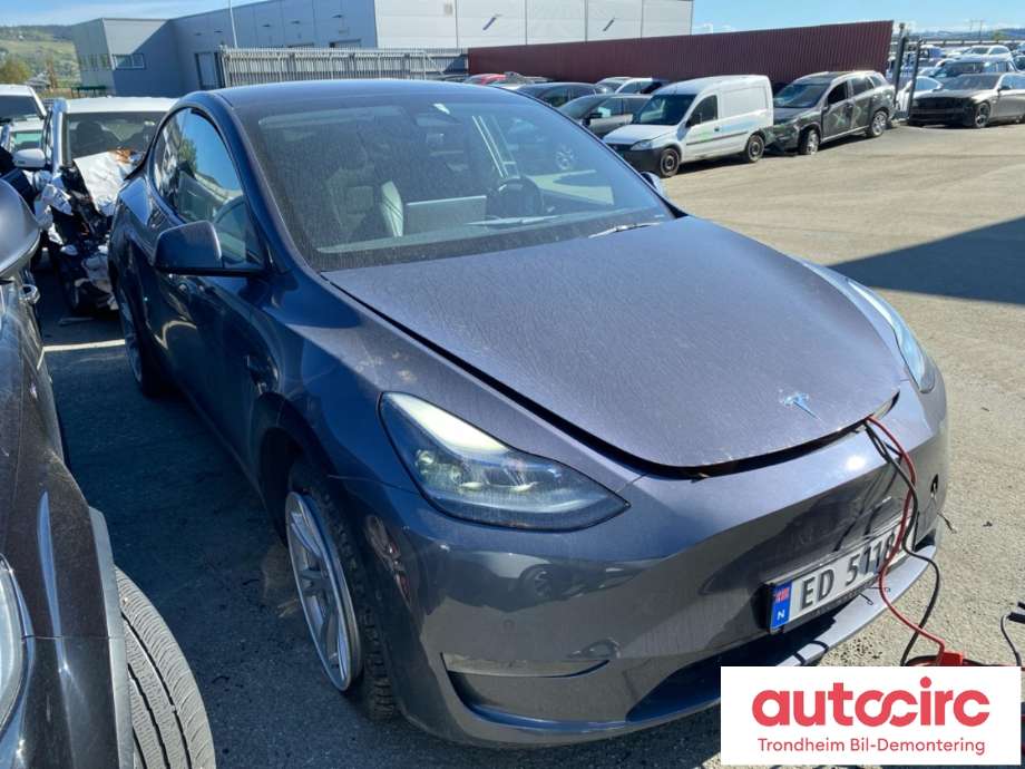 Tesla Model Y 2021-2024 (Type I) , Motorkode: 3DU, Girkassekode: TRINNLØS