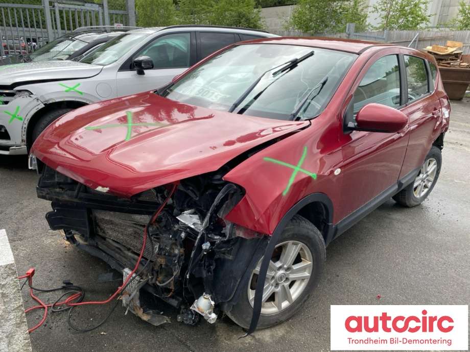 Nissan Qashqai 2010-2014 (Type I, Fase 2) , Motorkode: HR16, Girkassekode: 310203JX6A
