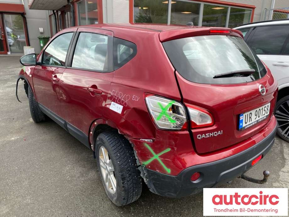 Nissan Qashqai 2010-2014 (Type I, Fase 2) , Motorkode: HR16, Girkassekode: 310203JX6A