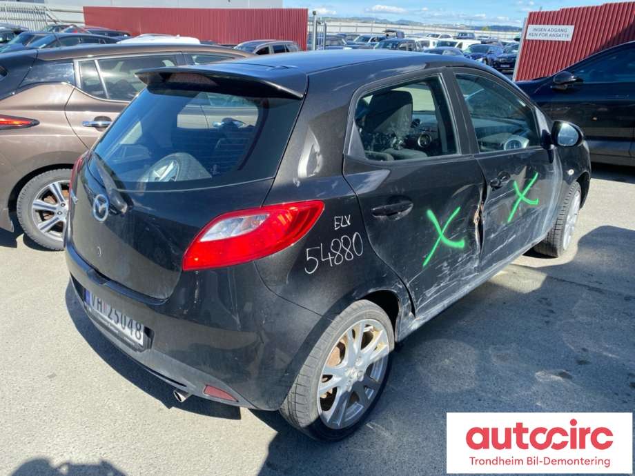 Mazda 2 2007-2010 (Type II, Fase 1) delebil , Motorkode: ZJ, Girkassekode: FC2017150