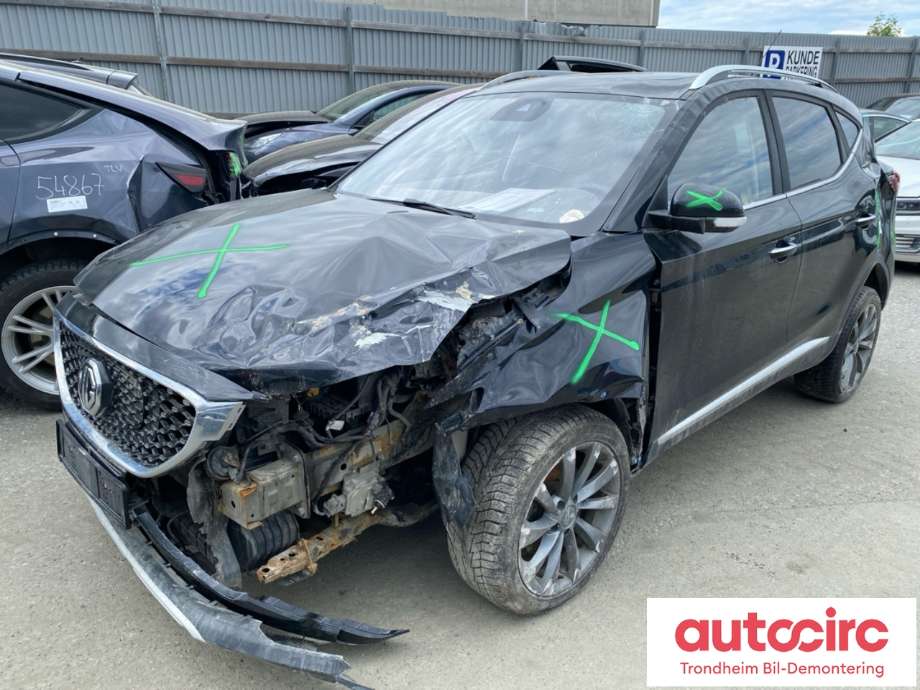 MG ZS EV, 2019-2021 (Type I, Fase 1)  delebil , Motorkode: TZ204XS1481, Girkassekode: TRINNLØS