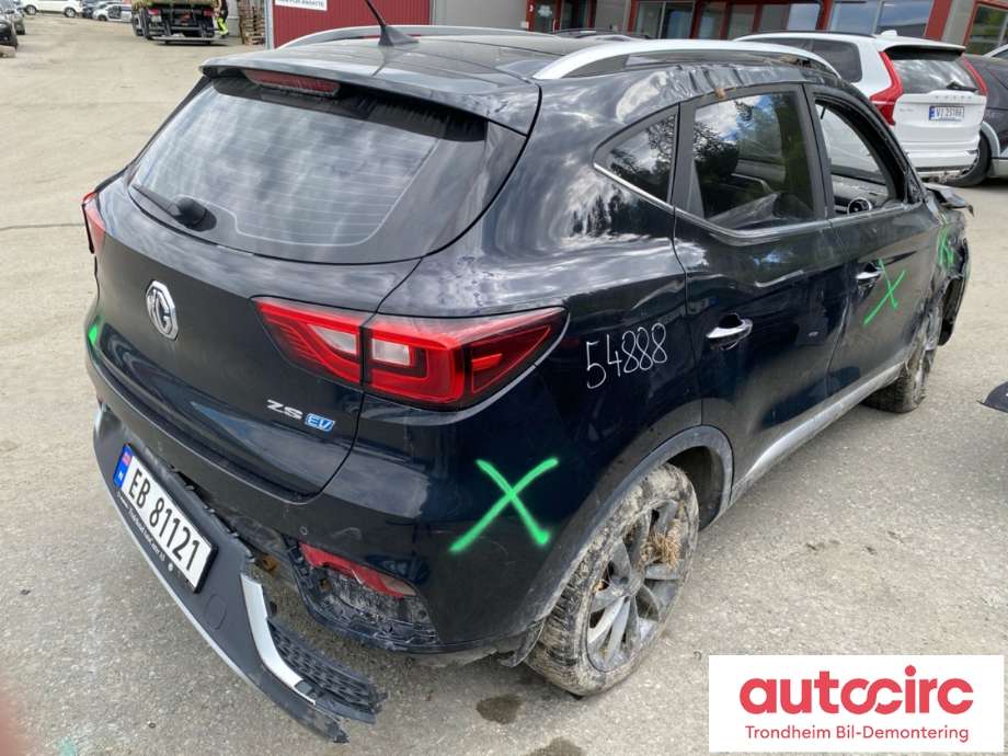 MG ZS EV 2019-2021 (Type I, Fase 1) , Motorkode: TZ204XS1481, Girkassekode: TRINNLØS
