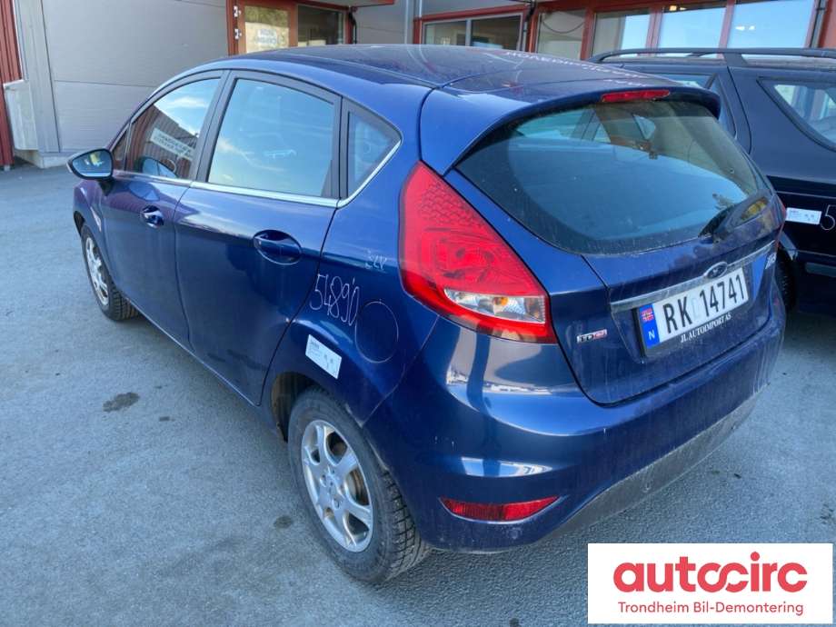 Ford Fiesta 2008-2012 (Type VI, Fase 1) , Motorkode: F6JD, Girkassekode: P8A6R7002FL