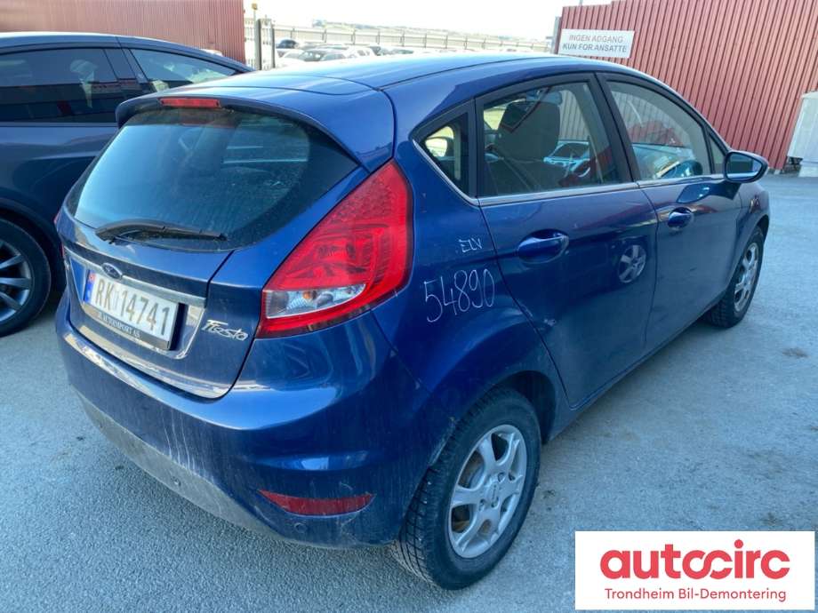 Ford Fiesta 2008-2012 (Type VI, Fase 1) , Motorkode: F6JD, Girkassekode: P8A6R7002FL