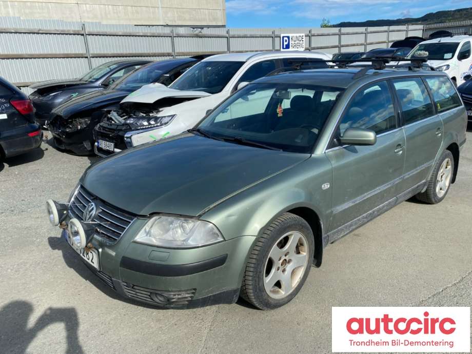 VW Passat 2001-2005 (B5,3BG) (B5,3BG), Motorkode: AVF, Girkassekode: 