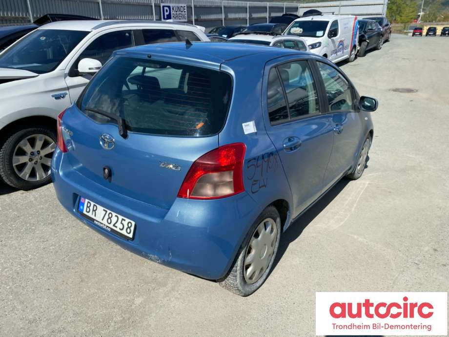 Toyota Yaris 2006-2009 (Type II, Fase 1) , Motorkode: 2SZ-FE, Girkassekode: