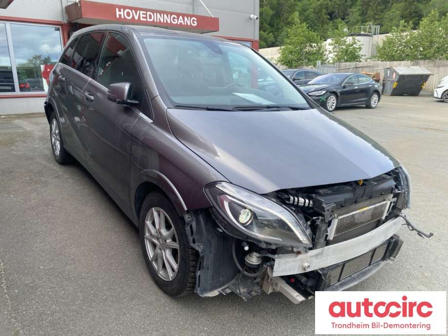 Mercedes B-Klasse, electric drive 2014-2018 (W242) (W242), Motorkode: 780990, Girkassekode: TRINNLØS