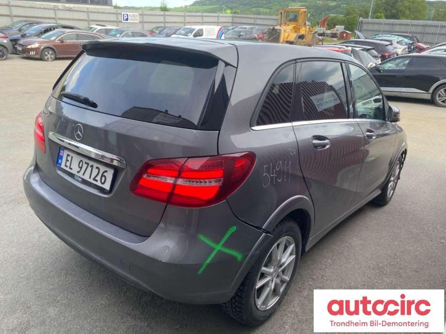 Mercedes B-Klasse, electric drive 2014-2018 (W242) (W242), Motorkode: 780990, Girkassekode: TRINNLØS