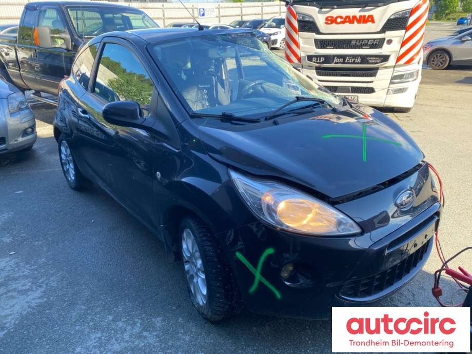 Ford Ka 2008-2015 (Type II) , Motorkode: 169A4000, Girkassekode: DS517002AC