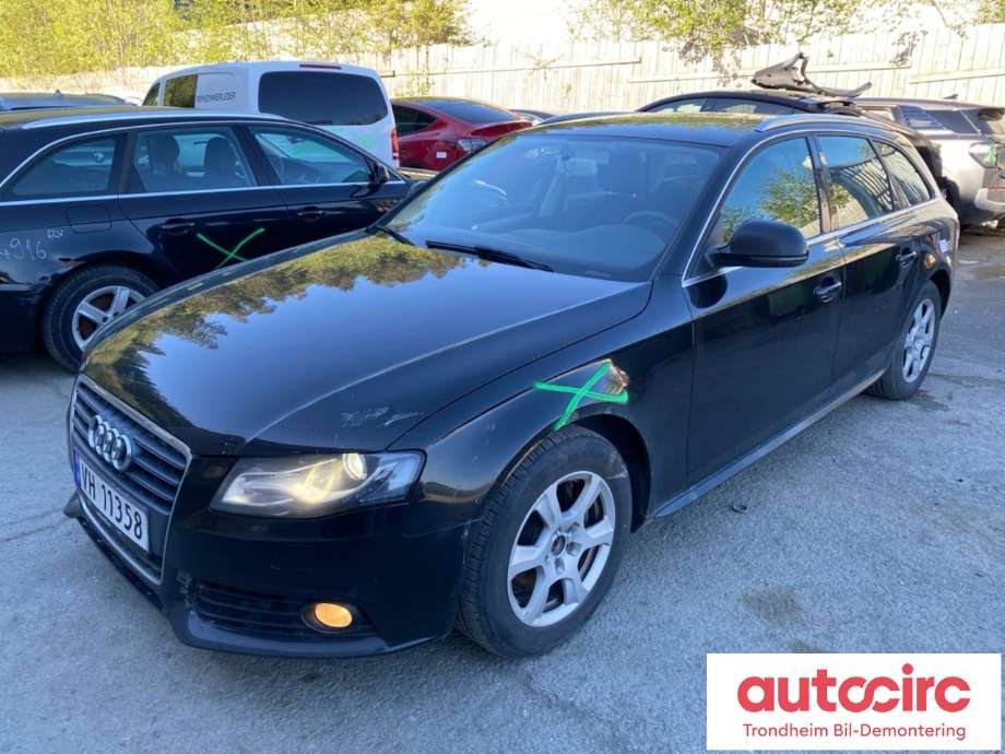 Audi A4, 2007-2014 (B8, Type IV) (B8) delebil , Motorkode: CAGA, Girkassekode: KXP