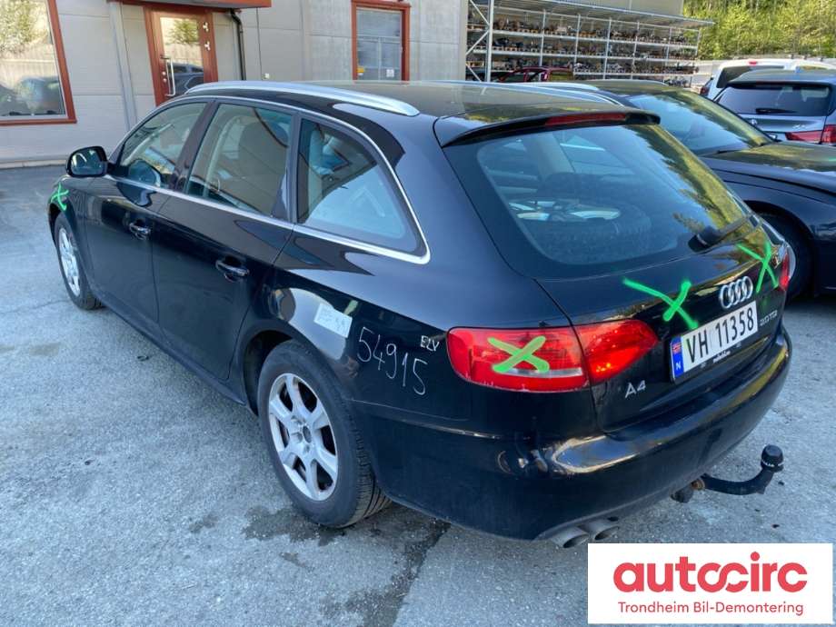 Audi A4 2007-2014 (Type IV) (B8) delebil , Motorkode: CAGA, Girkassekode: KXP
