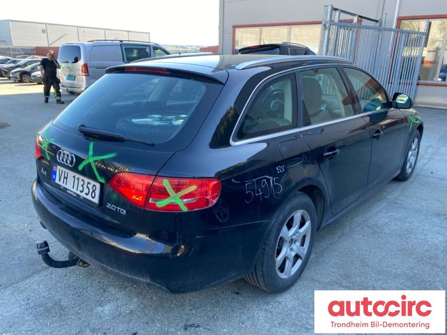 Audi A4 2007-2014 (Type IV) (B8) delebil , Motorkode: CAGA, Girkassekode: KXP