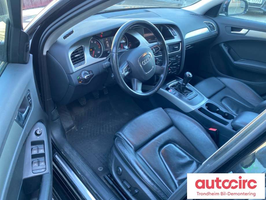 Audi A4 2007-2014 (Type IV) (B8) (B8), Motorkode: CDHB, Girkassekode: KXN