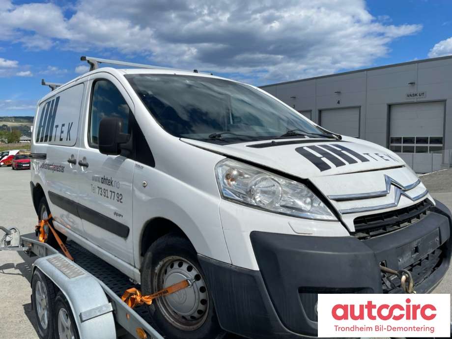 Citroën Jumpy 2007-2016 (Type II) , Motorkode: 9HU, Girkassekode: 