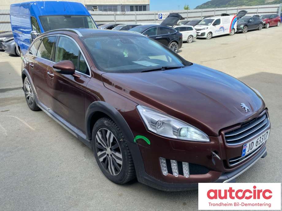 Peugeot 508 2011-2014 (Type I, Fase 1) , Motorkode: RHC, Girkassekode: 2231S7