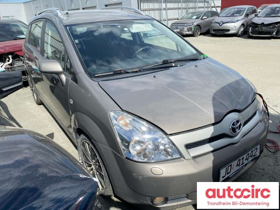 Toyota Verso 2004-2009 (Type II) , Motorkode: 2AD-FTV, Girkassekode: 3030064030