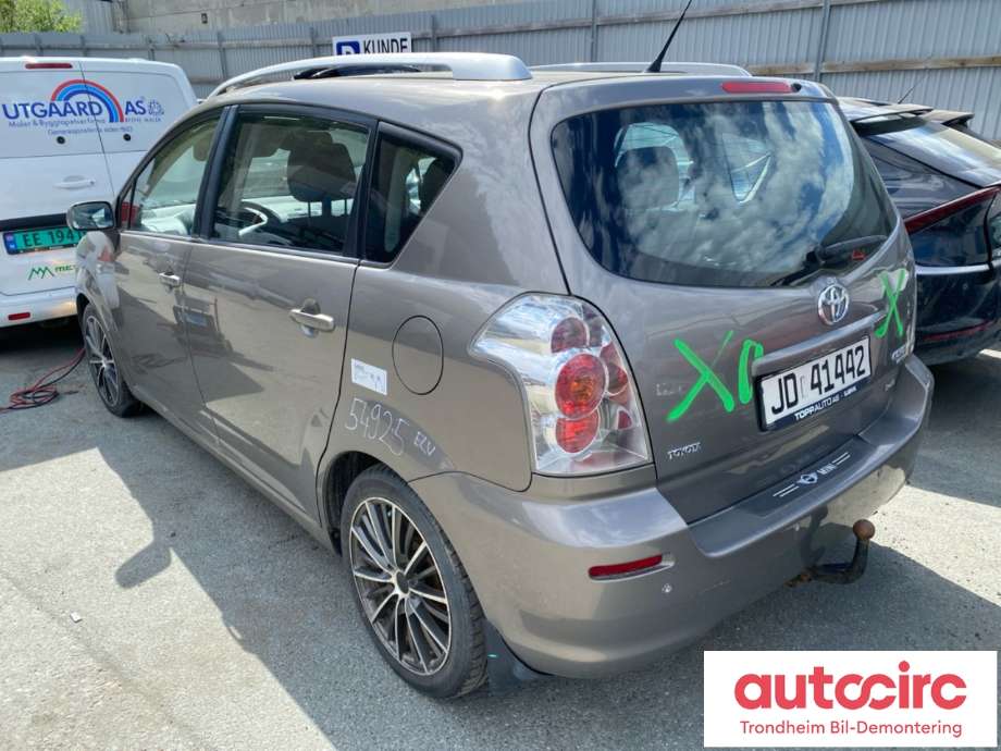Toyota Verso 2004-2009 (Type II) , Motorkode: 2AD-FTV, Girkassekode: 3030064030