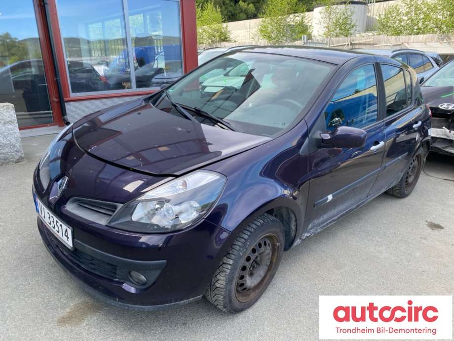Renault Clio 2006-2009 (Type III, Fase 1) , Motorkode: K4M A8, Girkassekode: 8201727934