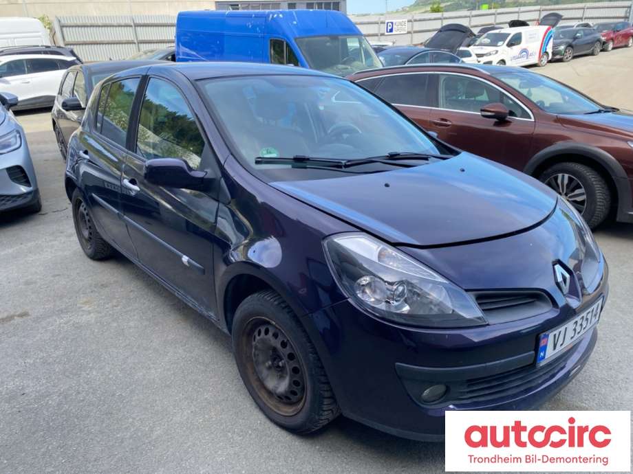 Renault Clio 2006-2009 (Type III, Fase 1) , Motorkode: K4M A8, Girkassekode: 8201727934