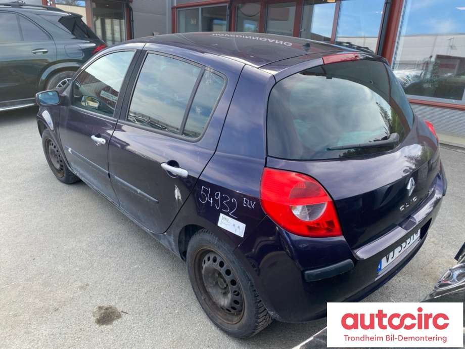 Renault Clio 2006-2009 (Type III, Fase 1) , Motorkode: K4M A8, Girkassekode: 8201727934
