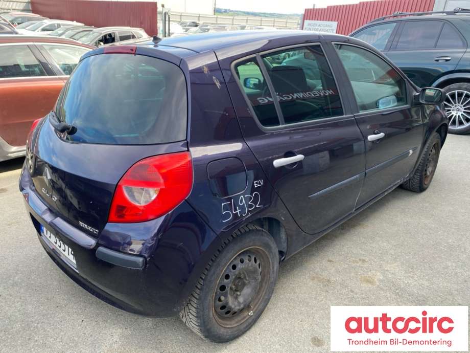 Renault Clio 2006-2009 (Type III, Fase 1) , Motorkode: K4M A8, Girkassekode: 8201727934
